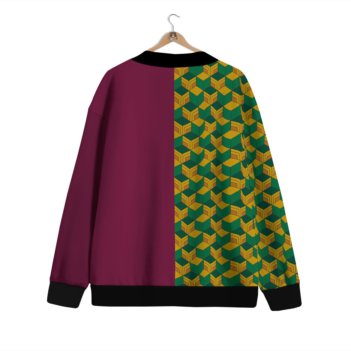 Tomioka Print Pattern Cardigan-grizzshop