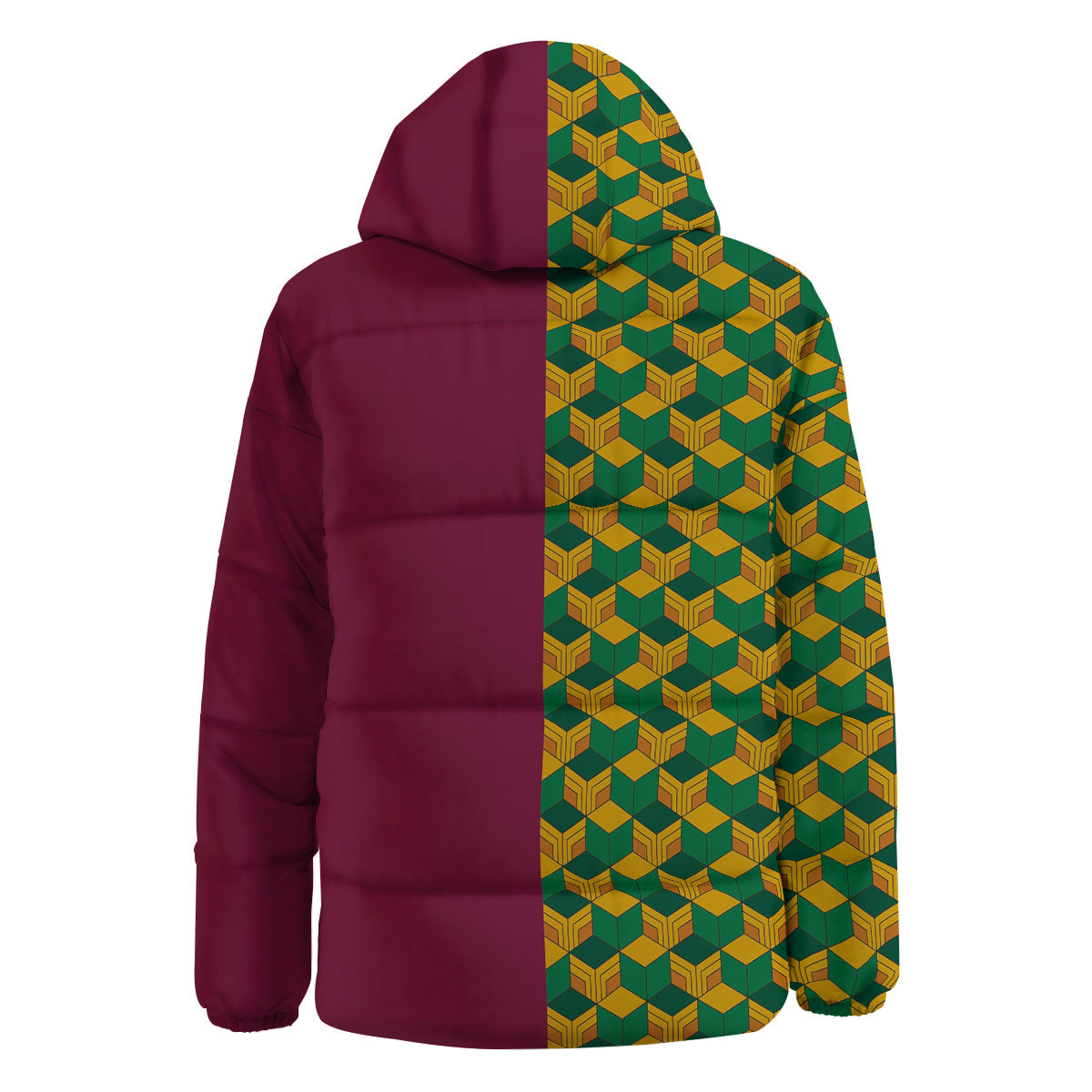 Tomioka Print Pattern Down Jacket-grizzshop