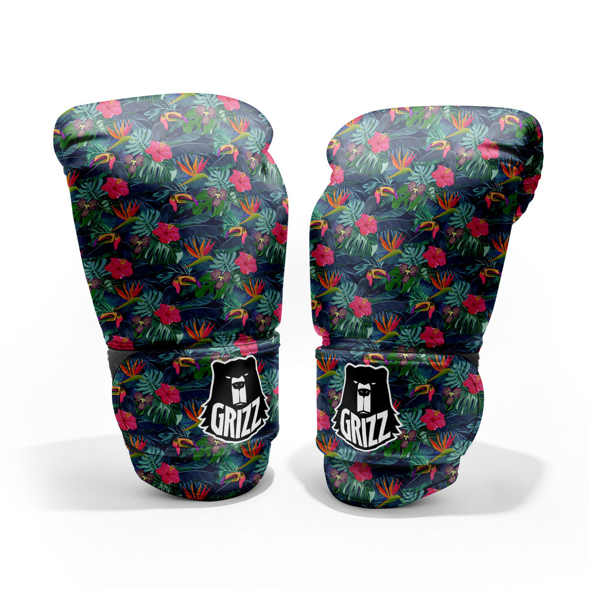 Toucan Exotic Tropical Print Pattern Pro Boxing Glove