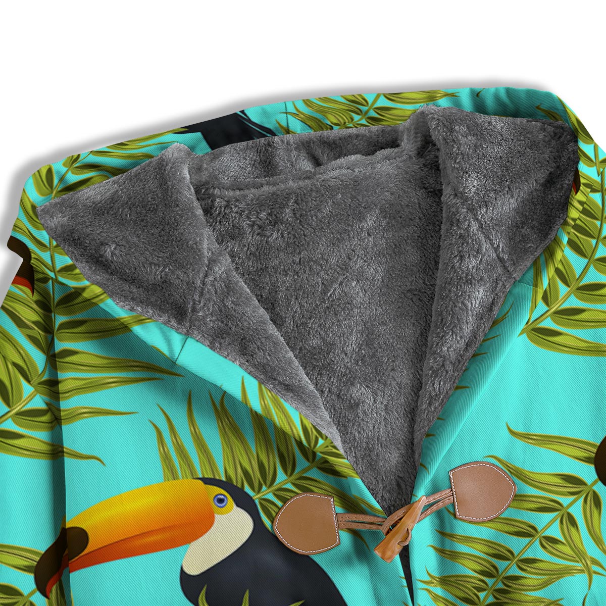 Toucan Toco Print Pattern Men's Windbreaker Jacket-grizzshop