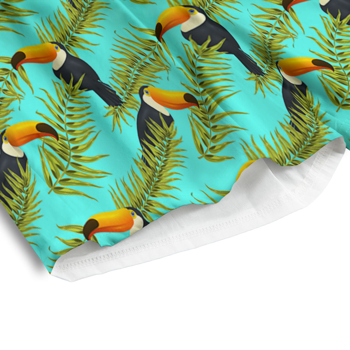 Toucan Tropical Toco Print Pattern Men's Athletic Shorts