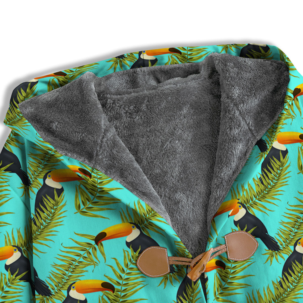 Toucan Tropical Toco Print Pattern Men's Windbreaker Jacket-grizzshop