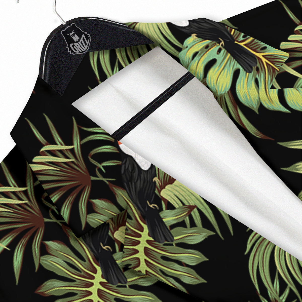 Toucan Vintage Print Pattern Men's Sport Coat-grizzshop