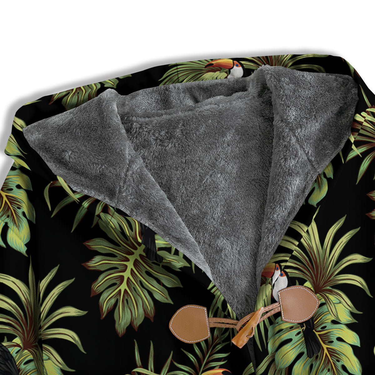Toucan Vintage Print Pattern Men's Windbreaker Jacket-grizzshop