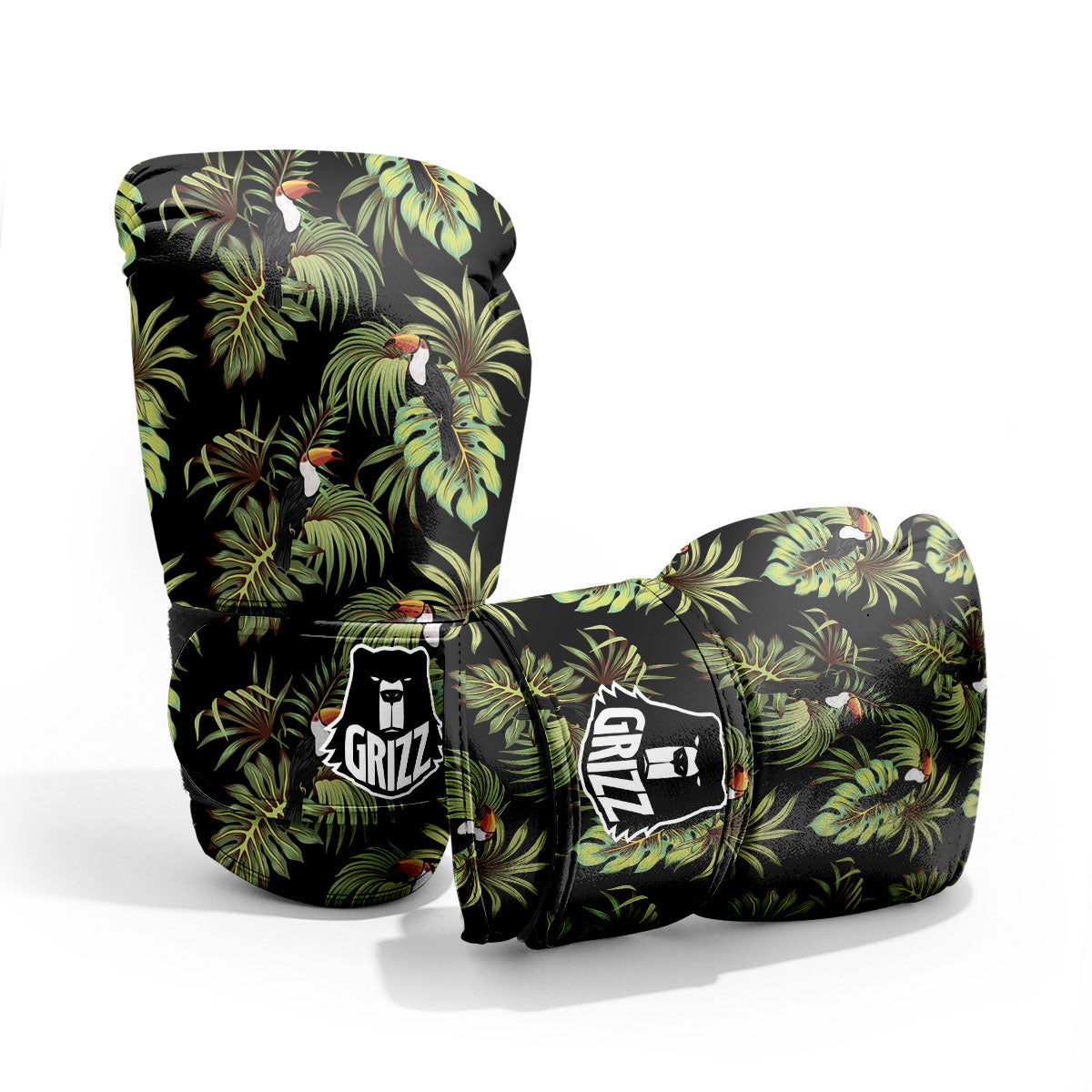 Toucan Vintage Print Pattern Pro Boxing Glove