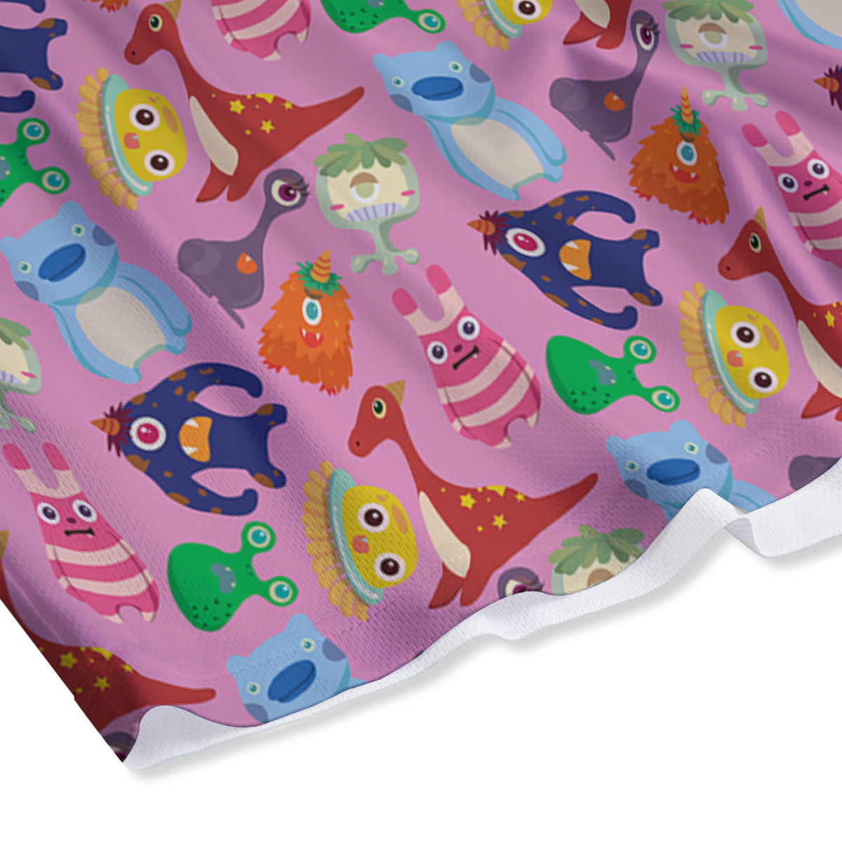 Unicorn Doodle Print Pattern Mesh Shorts
