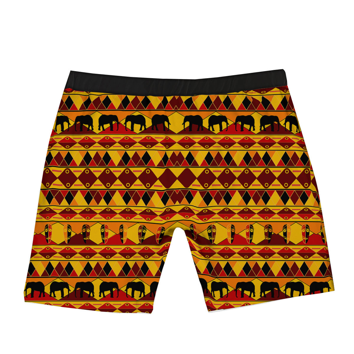 Traditional African Ethnic Print Pattern Boxer Briefs-grizzshop