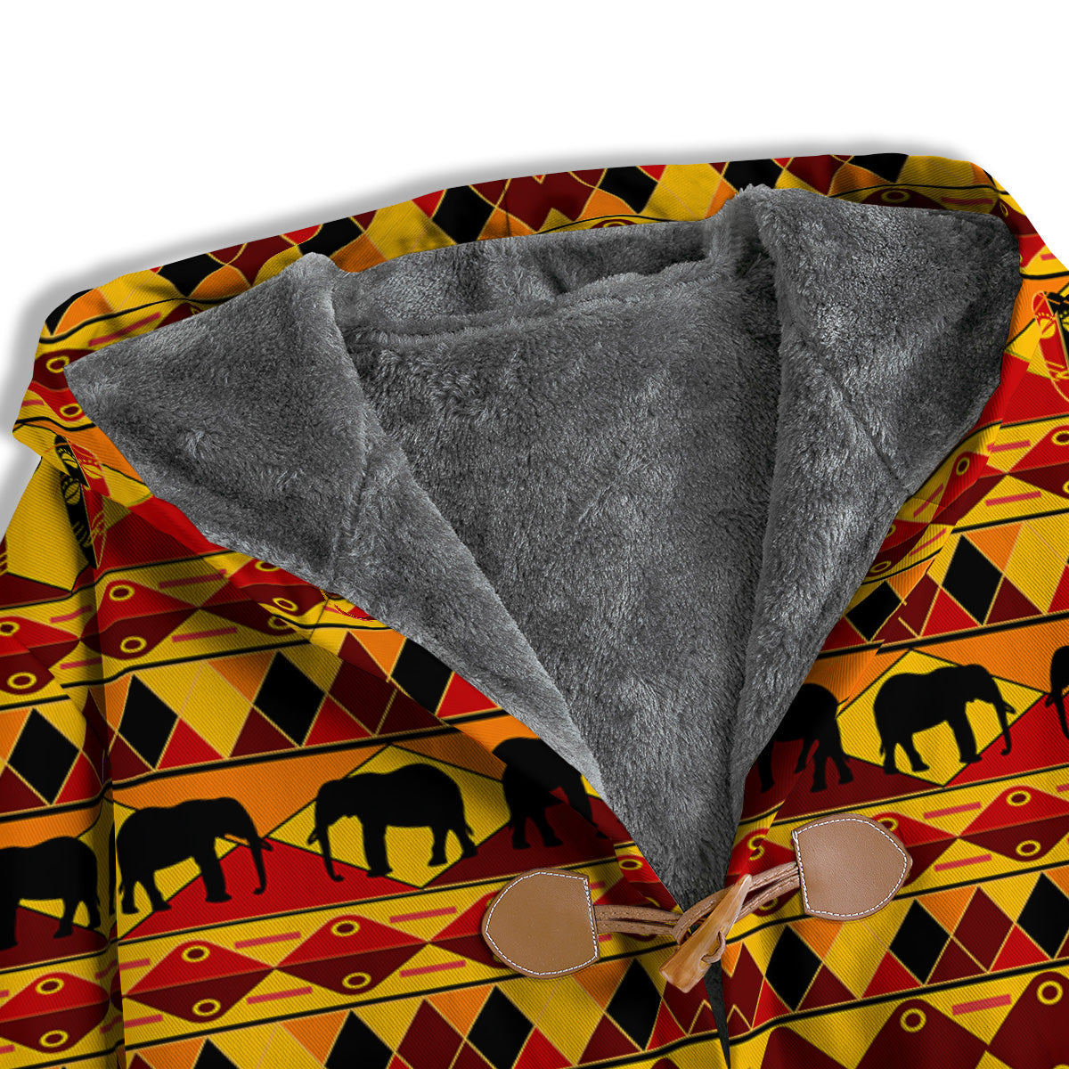 Traditional African Ethnic Print Pattern Men's Windbreaker Jacket-grizzshop