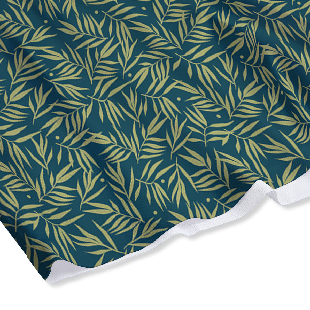 Tree Bamboo Green Print Pattern Mesh Shorts