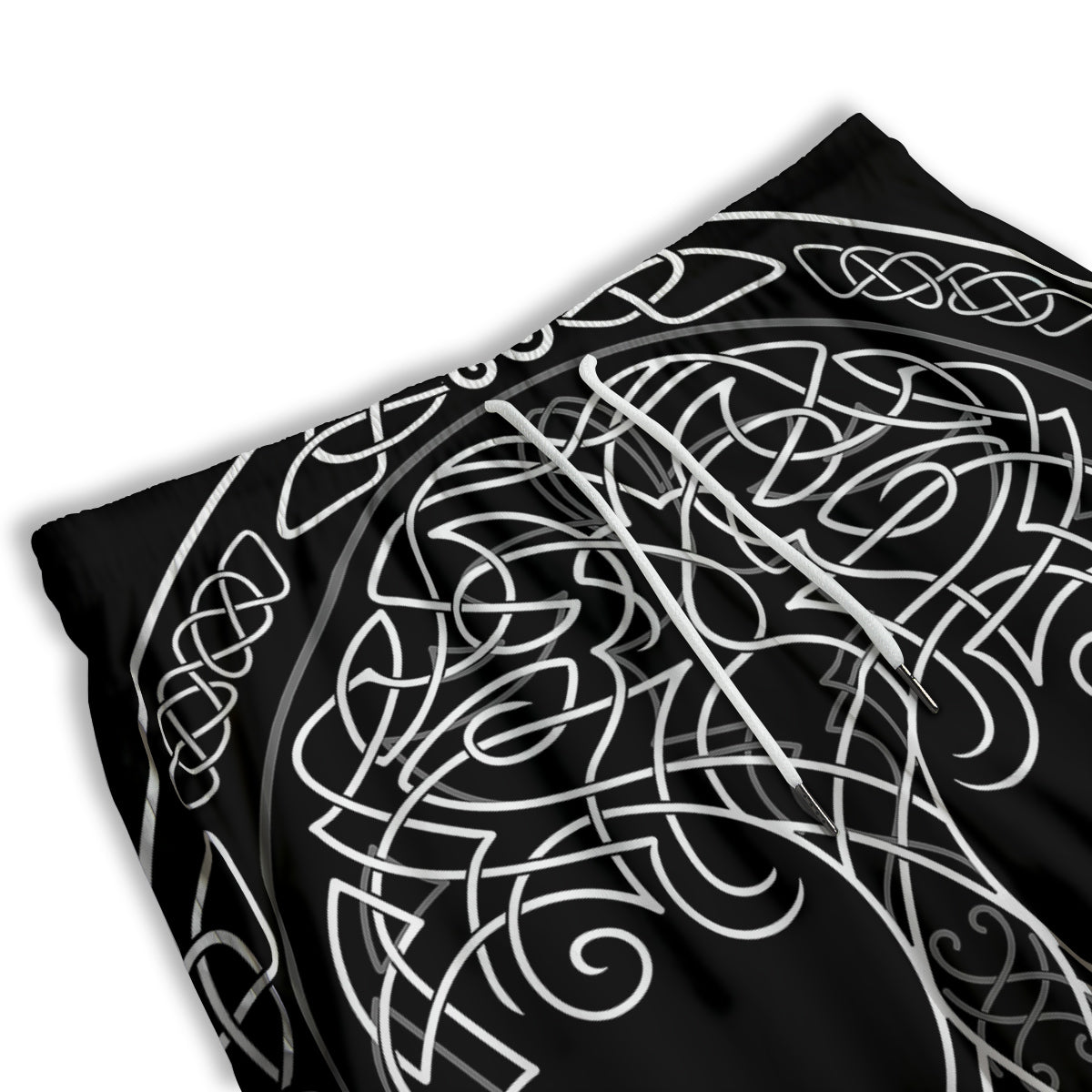 Tree Of Life Celtic Knot Print Men's Athletic Shorts