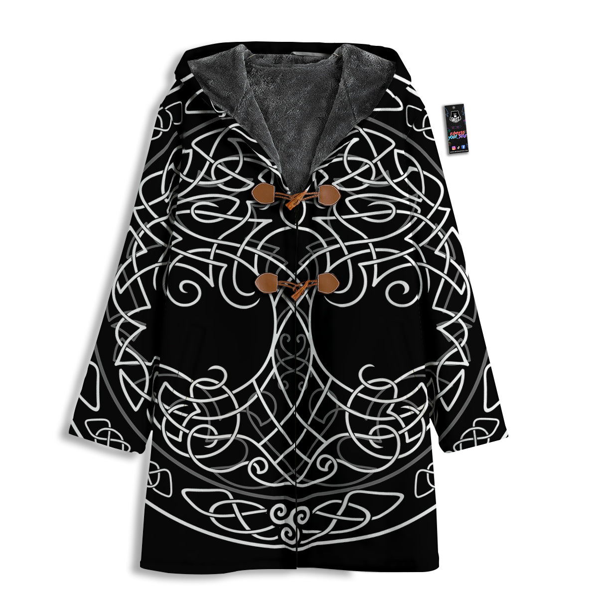 Tree Of Life Celtic Knot Print Men's Windbreaker Jacket-grizzshop