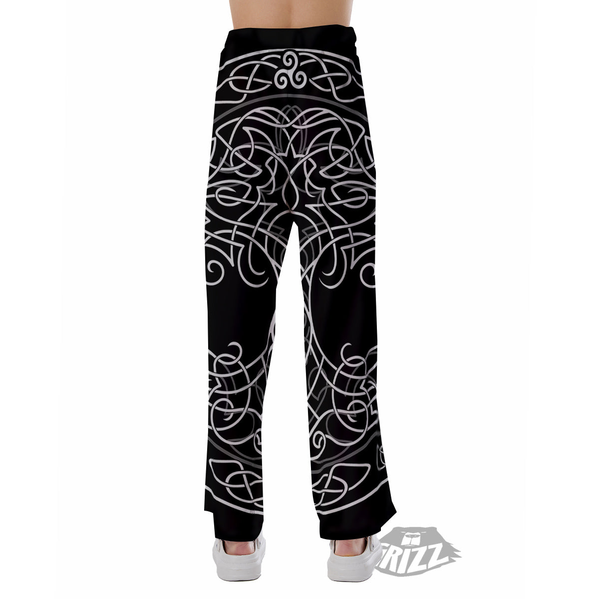 Tree Of Life Celtic Knot Print Pajama Pants-grizzshop
