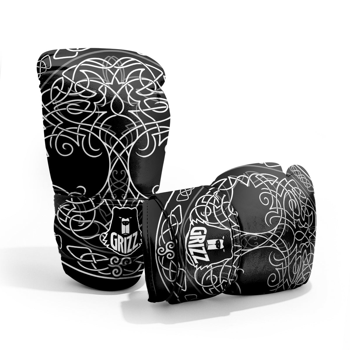 Tree Of Life Celtic Knot Print Pro Boxing Glove