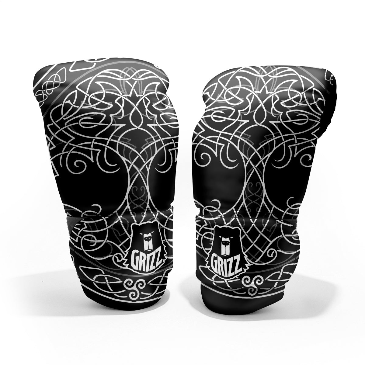 Tree Of Life Celtic Knot Print Pro Boxing Glove