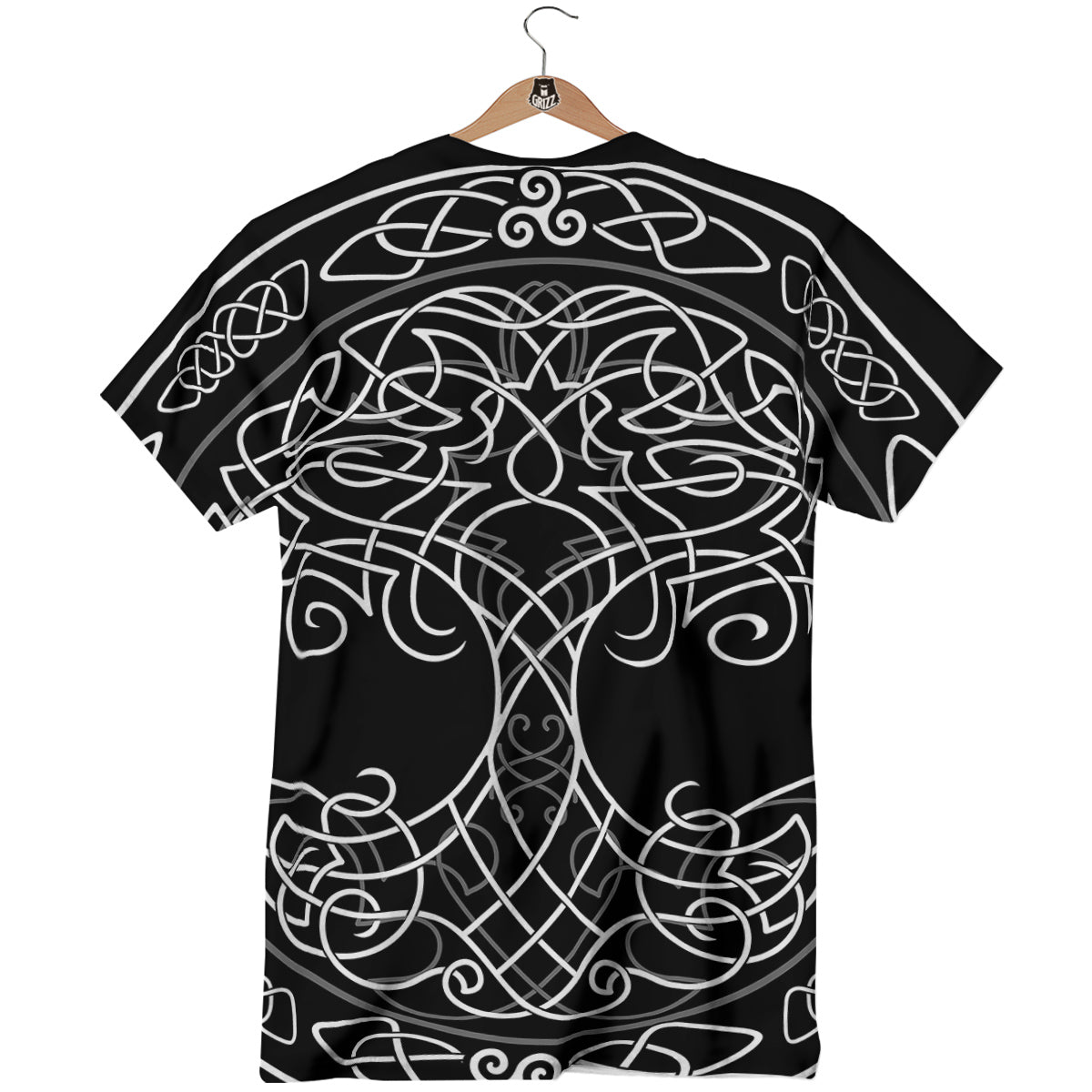 Tree Of Life Celtic Knot Print T-Shirt-grizzshop