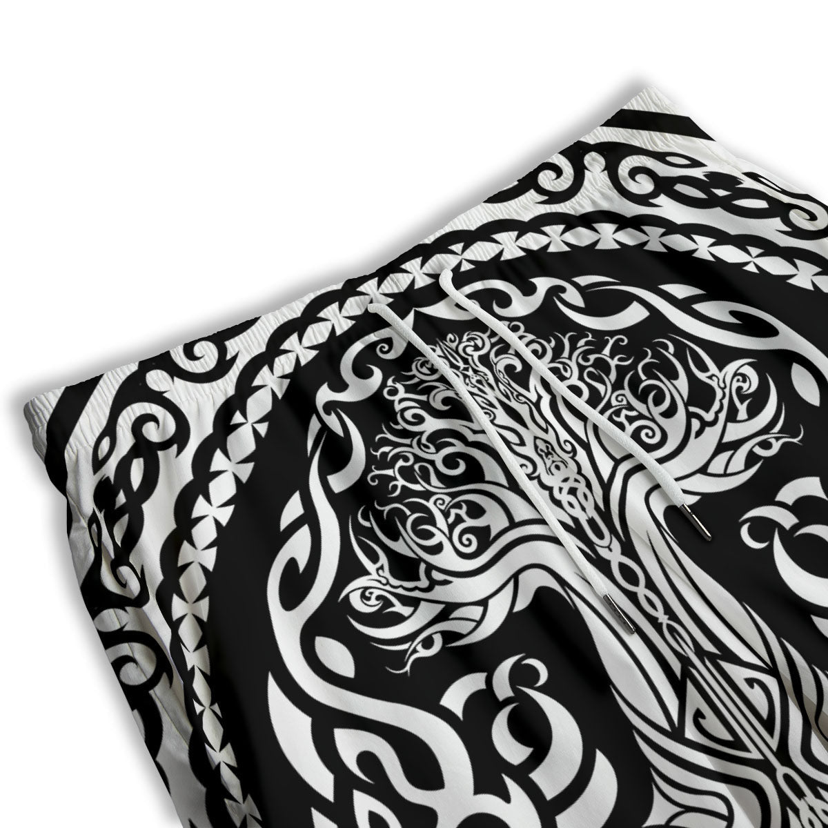 Tree Of Life Viking Print Men's Athletic Shorts