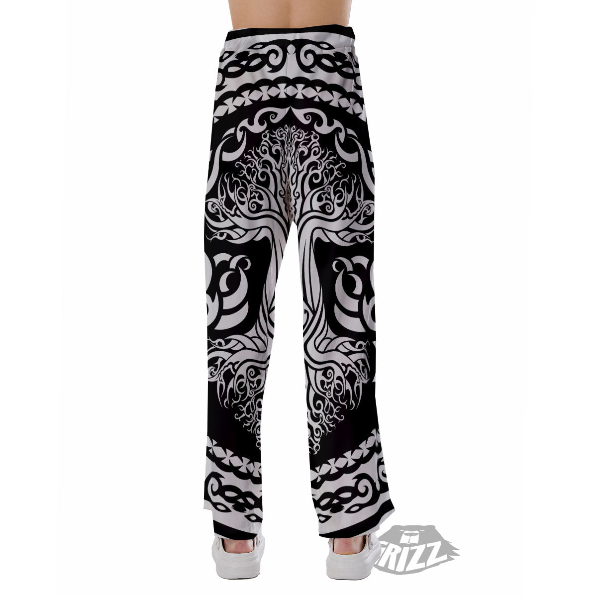 Tree Of Life Viking Print Pajama Pants-grizzshop
