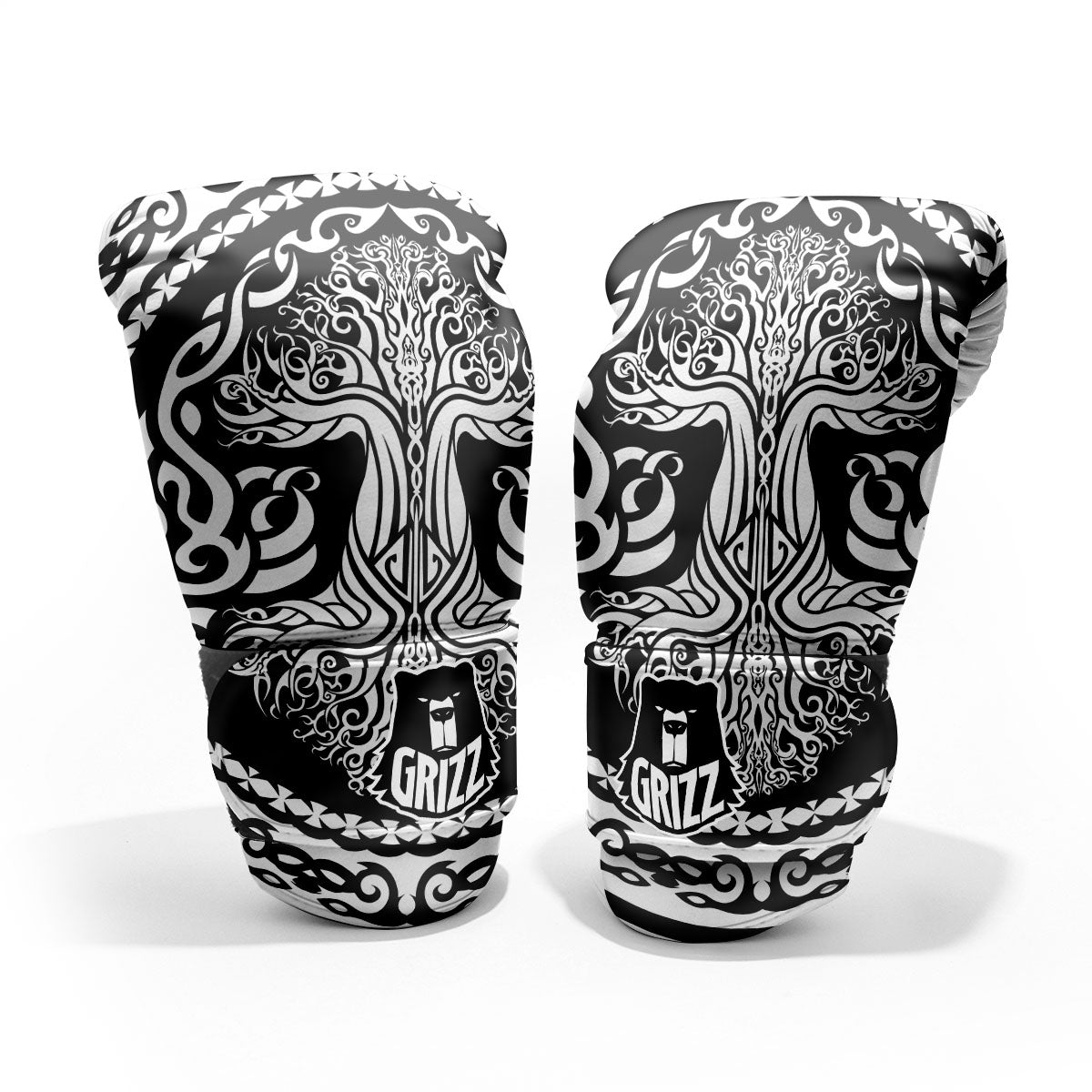 Tree Of Life Viking Print Pro Boxing Glove