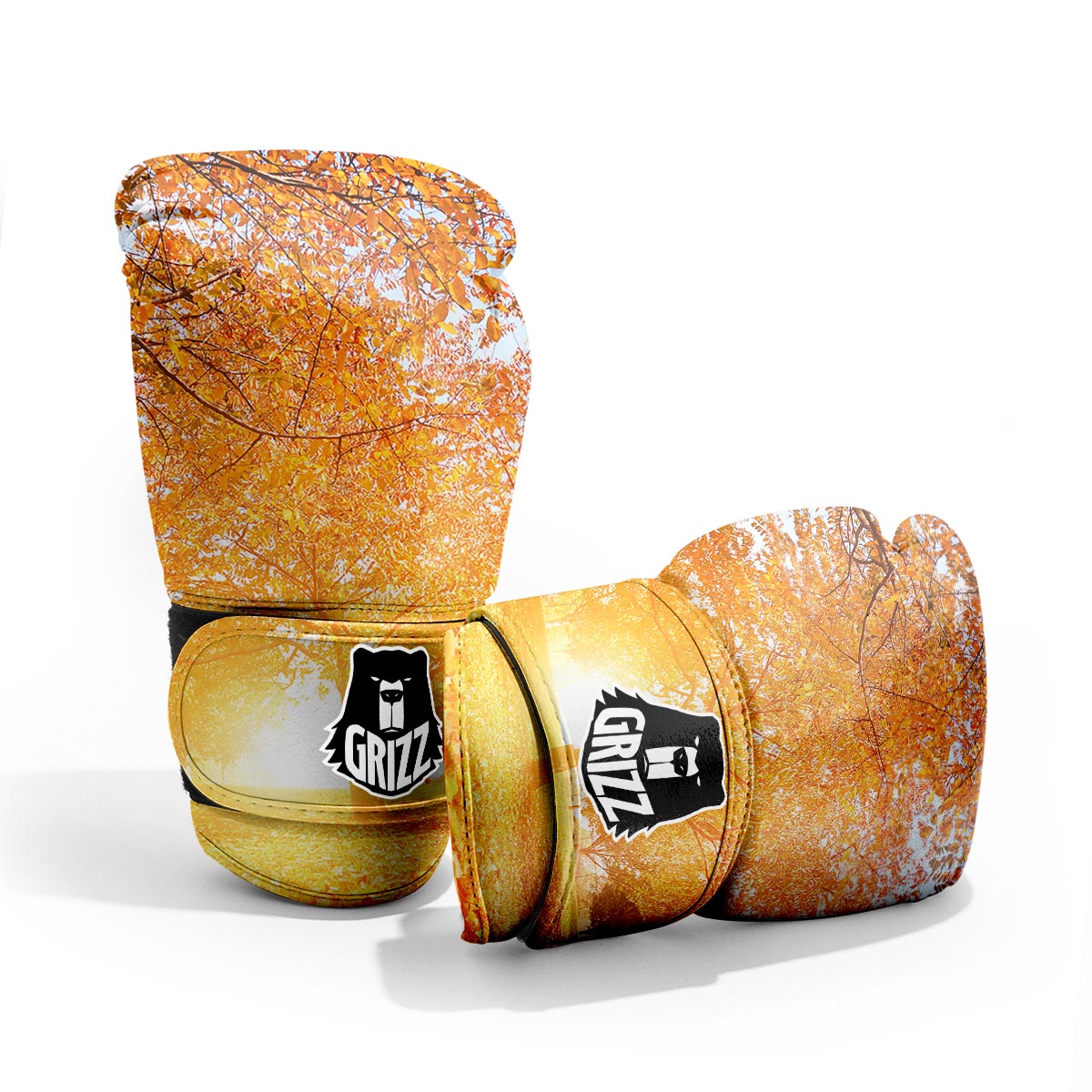 Tree Sunshine Autumn Print Pro Boxing Glove