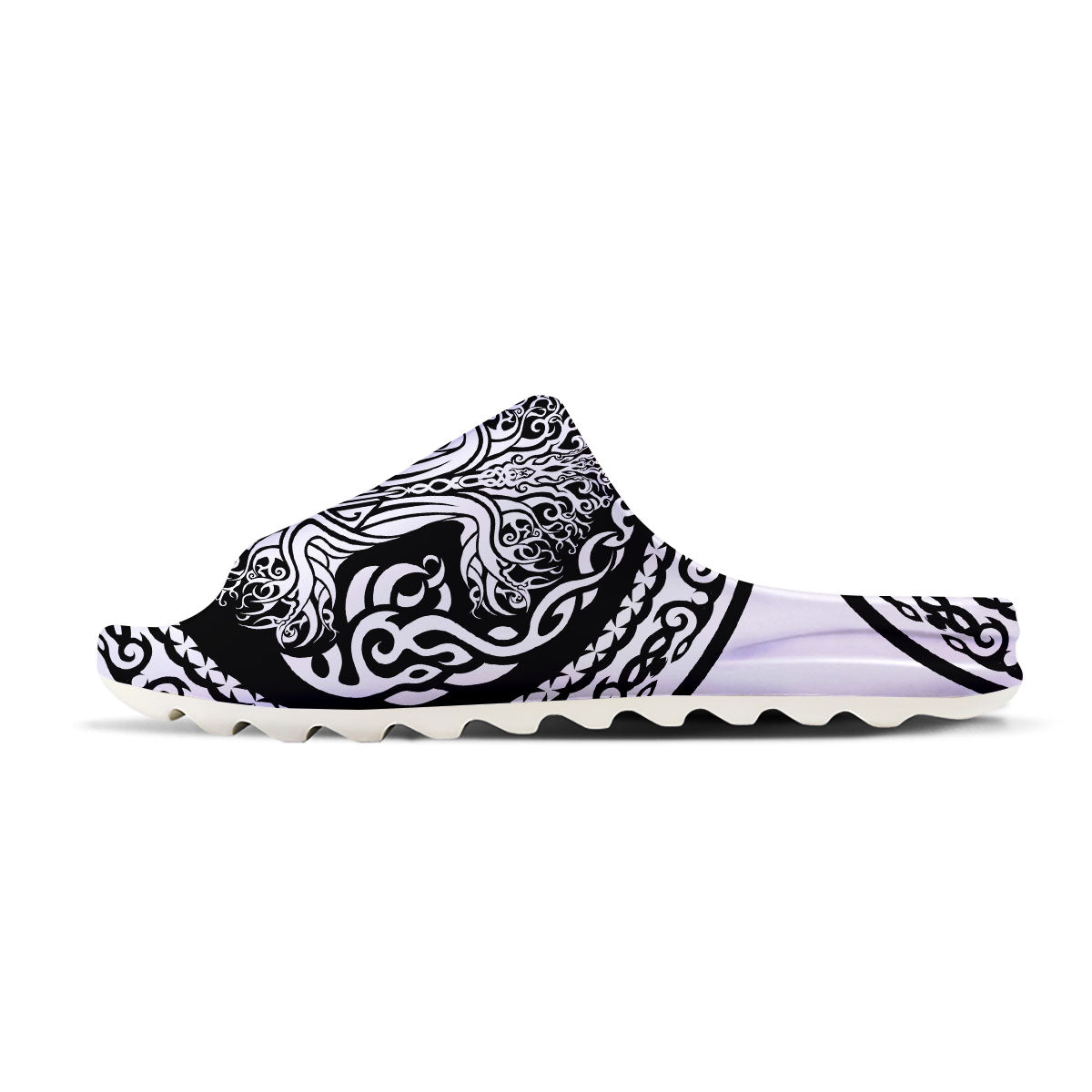Tree Of Life Viking Print Sandals-grizzshop