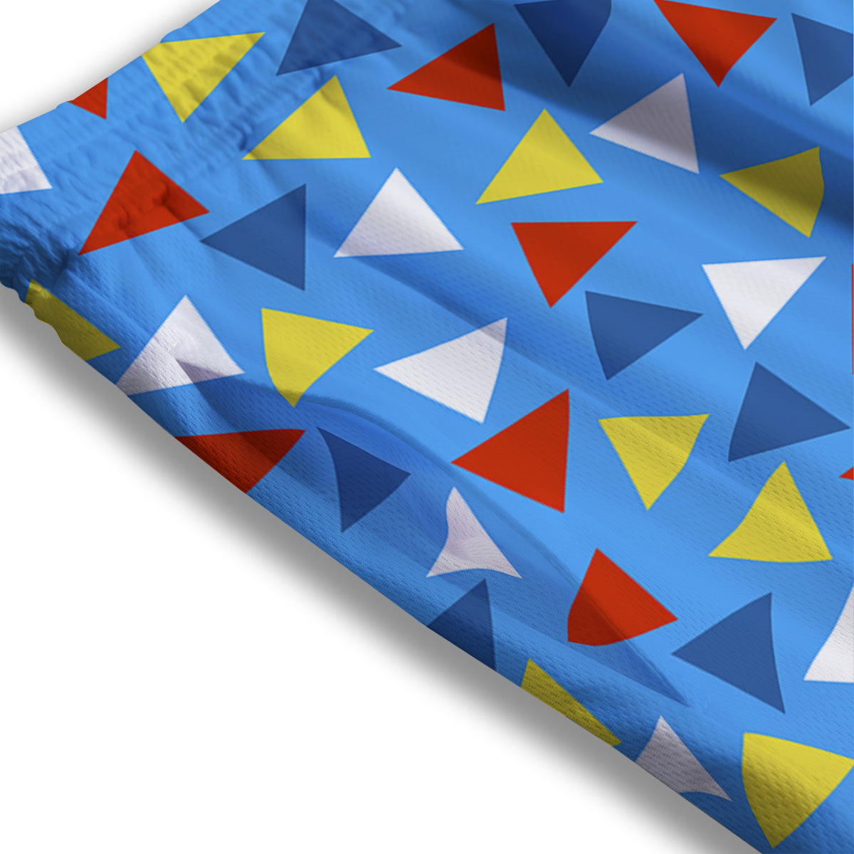 Vegan Cute Print Pattern Mesh Shorts