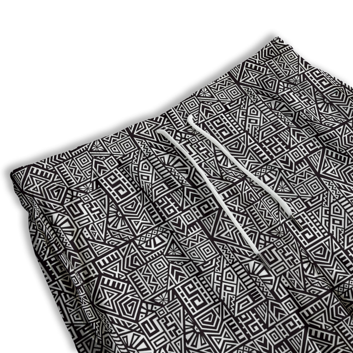 Tribal Ancient Aztec Print Pattern Men's Athletic Shorts
