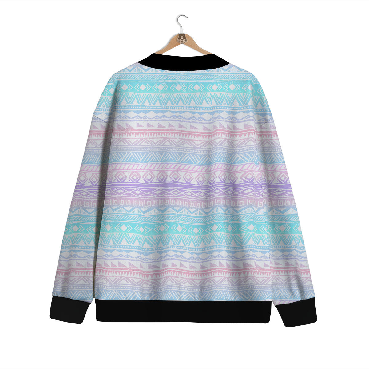 Tribal Aztec Pastel Print Pattern Cardigan-grizzshop