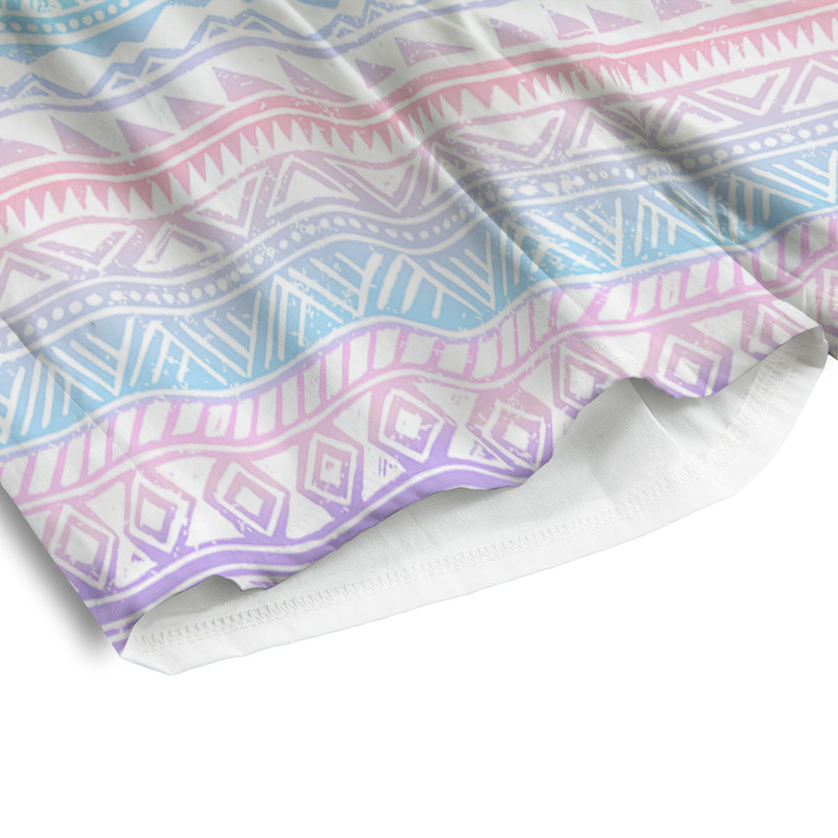 Tribal Aztec Pastel Print Pattern Men's Athletic Shorts
