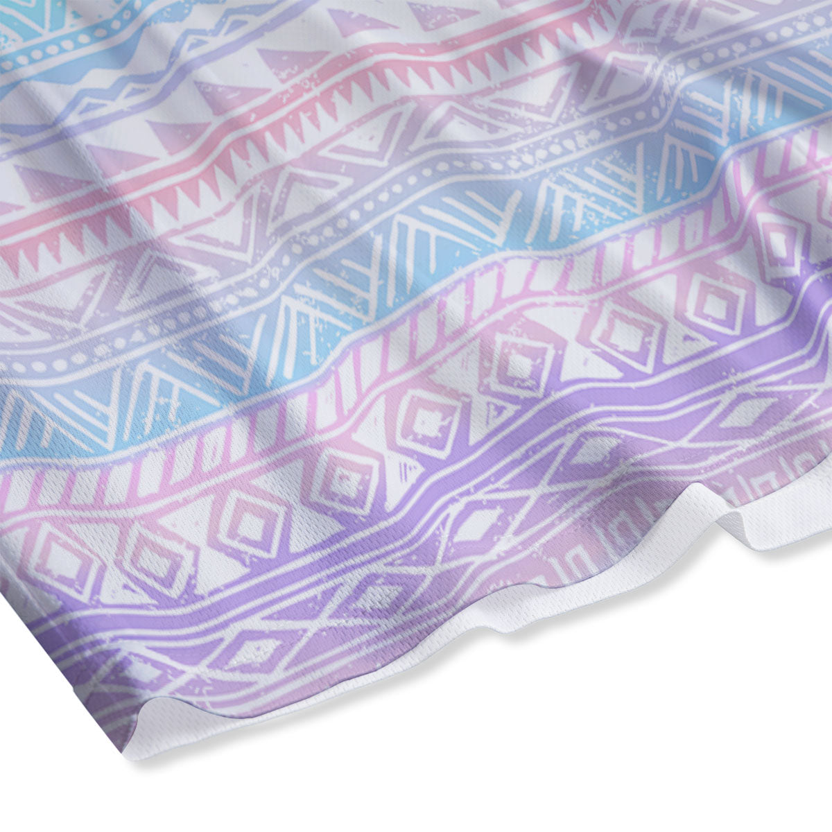 Tribal Aztec Pastel Print Pattern Mesh Shorts