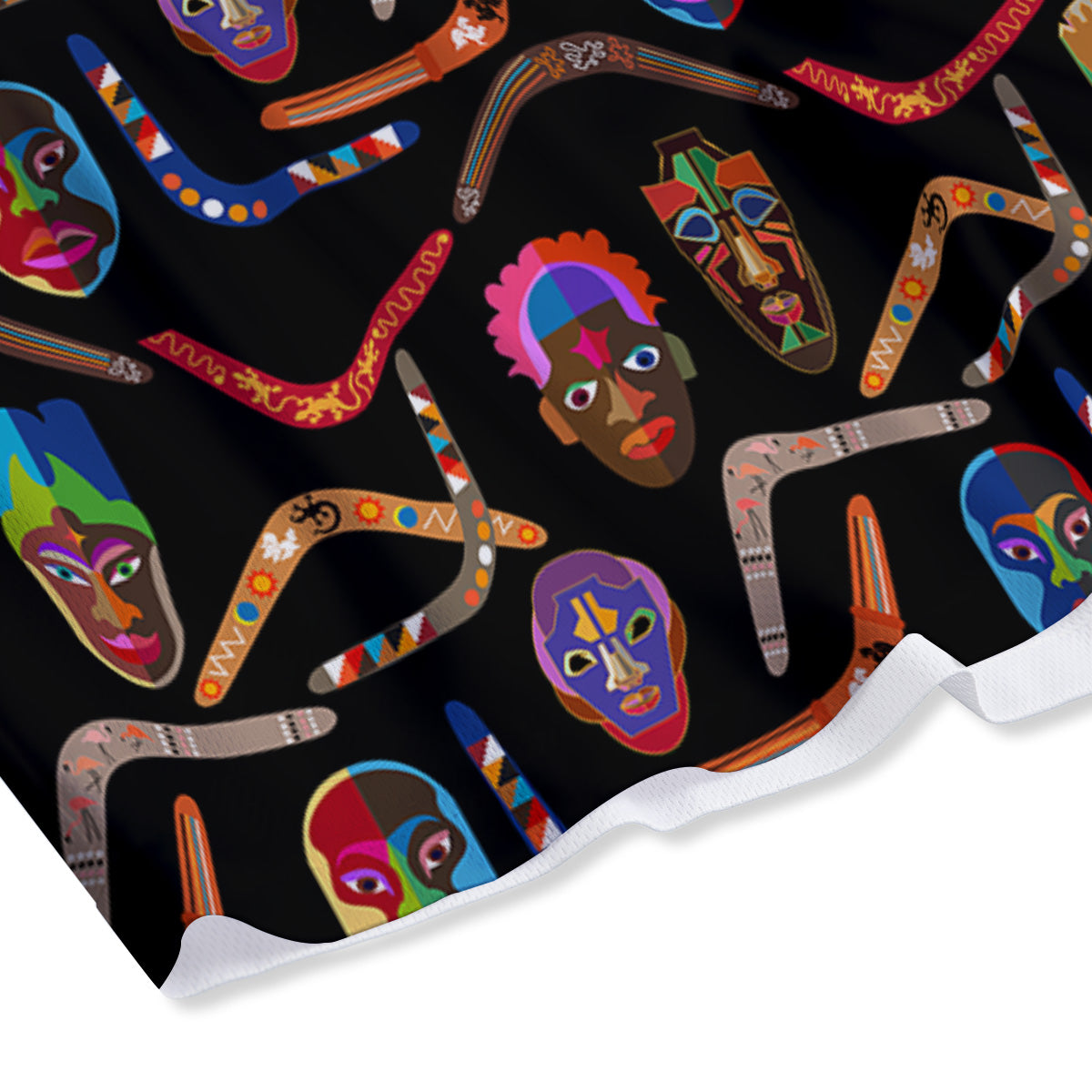 Vegetables And Fresh Fruits Print Mesh Shorts