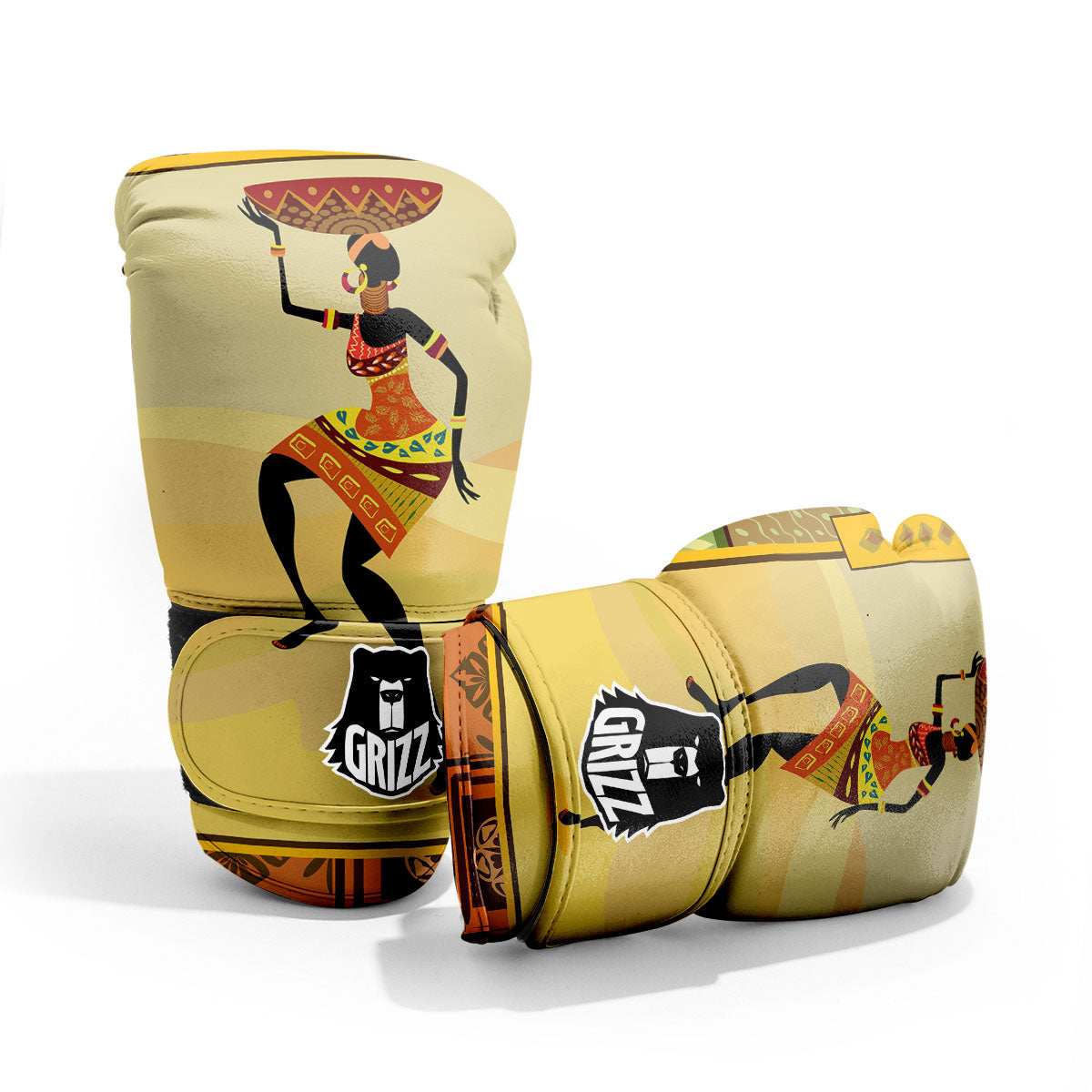 Tribal Inspired African Ethnic Print Pro Boxing Glove