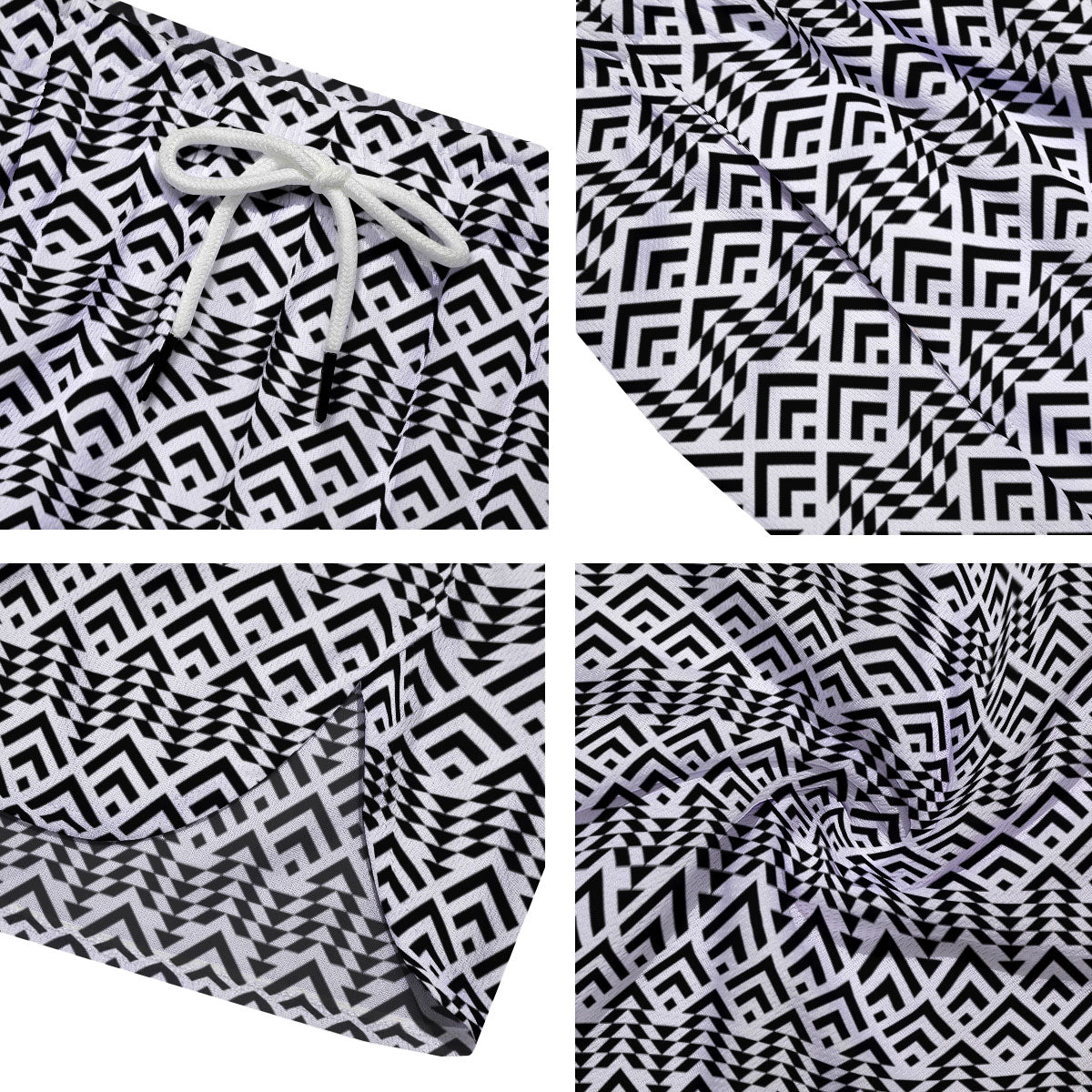 Tribal Maori Print Pattern Men's Running Shorts-grizzshop