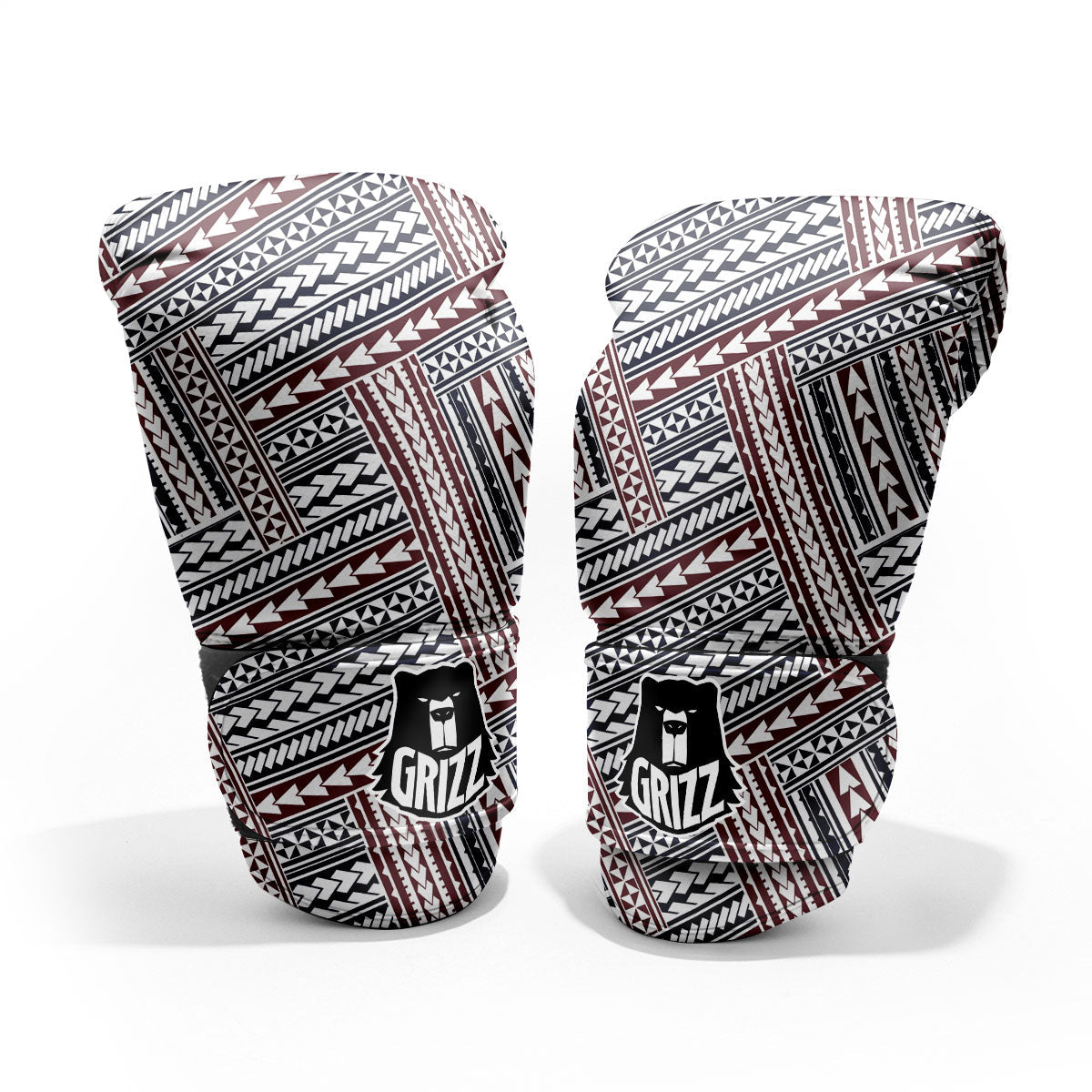 Tribal Maori Print Pro Boxing Glove