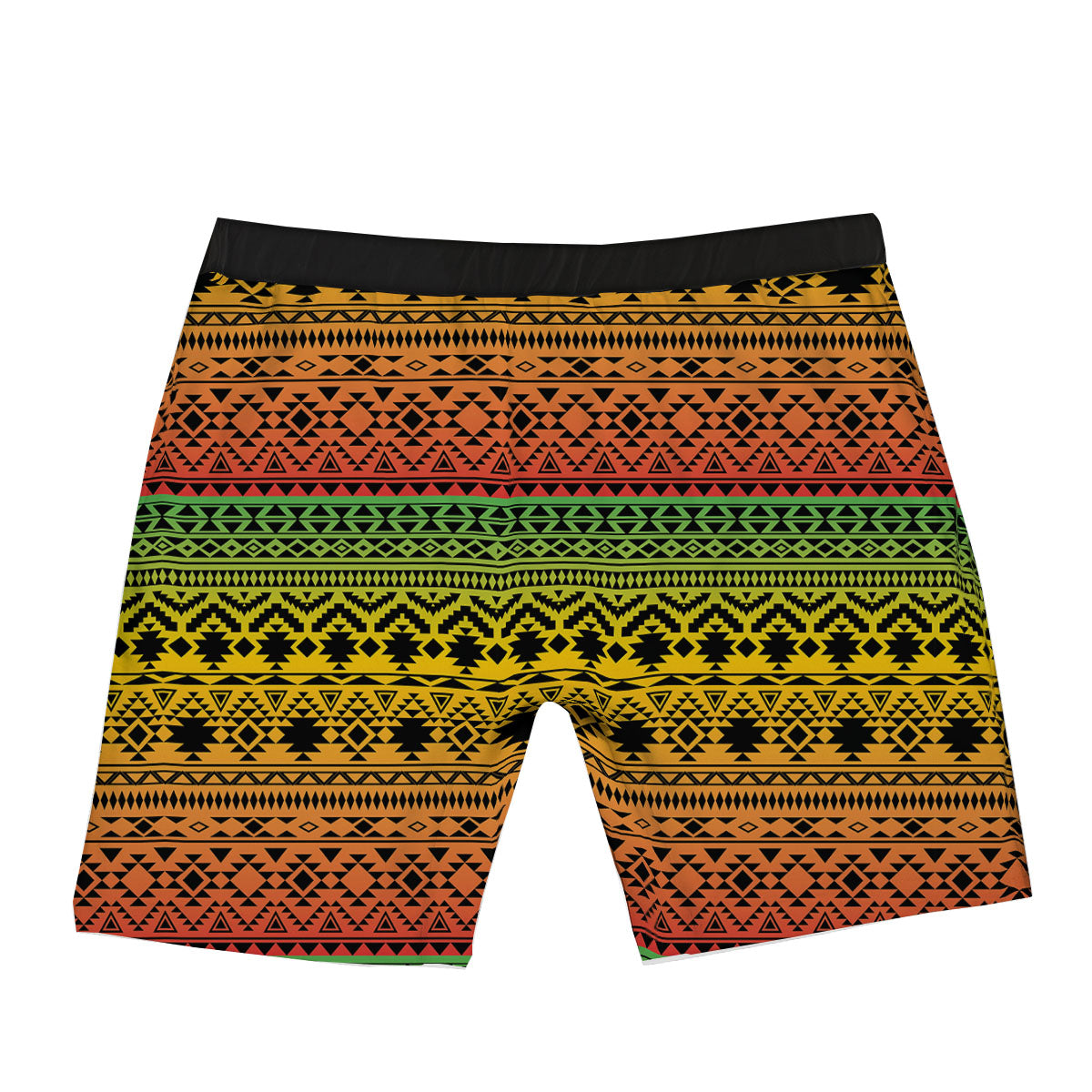 Tribal Rasta Print Pattern Boxer Briefs-grizzshop