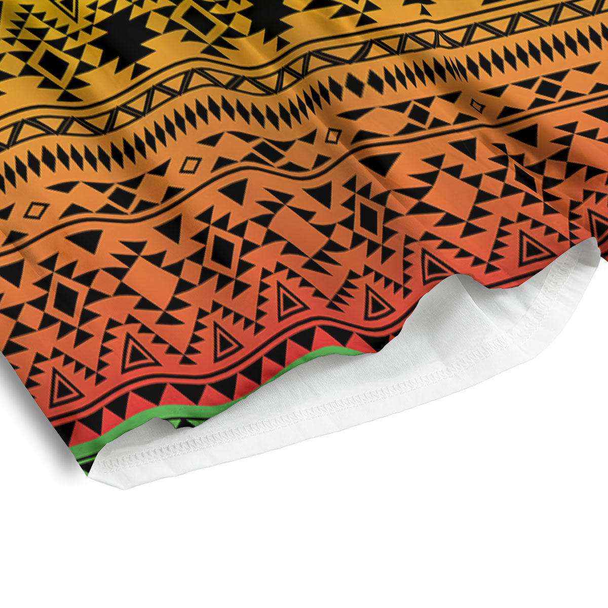 Tribal Rasta Print Pattern Men's Athletic Shorts