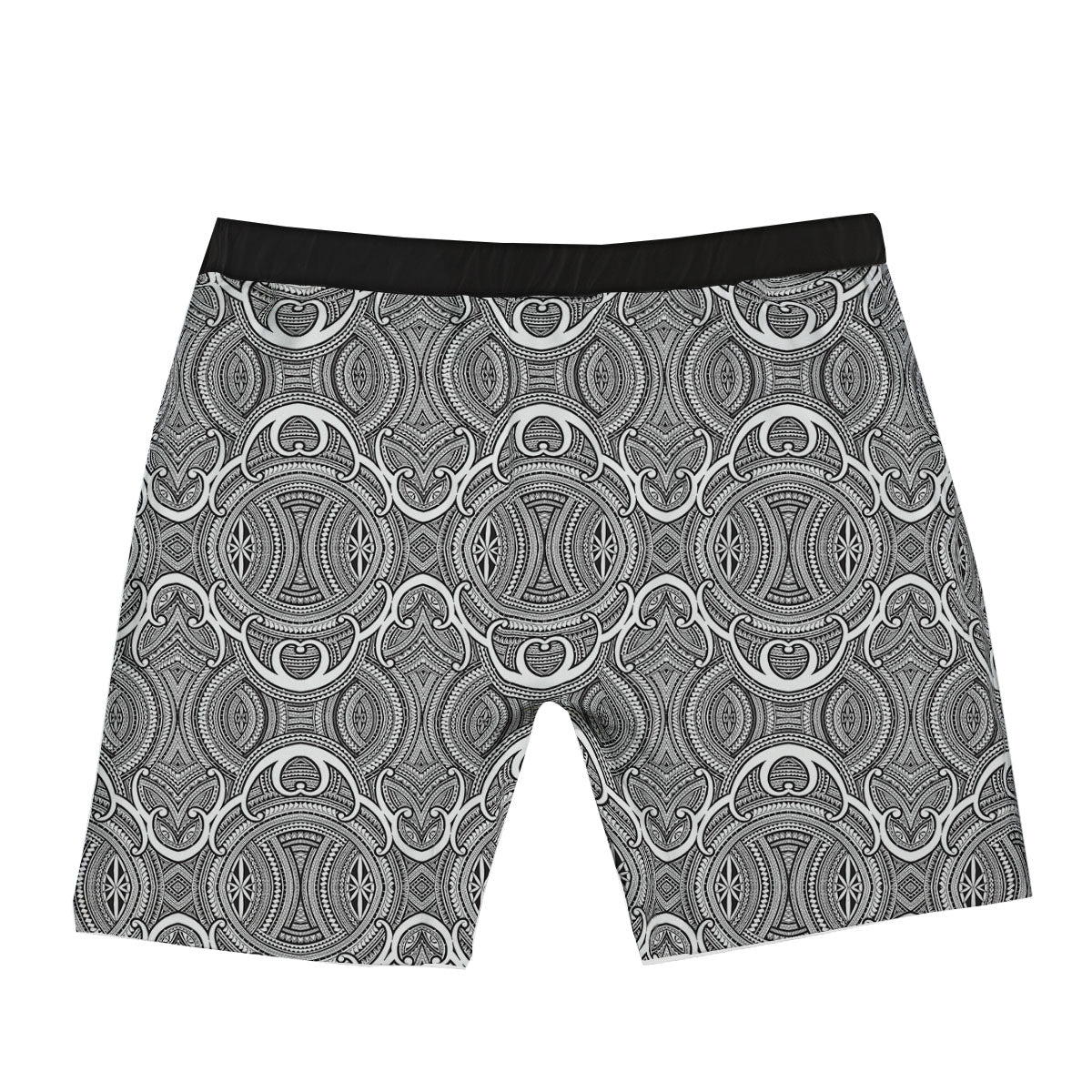 Tribal Tattoo Maori Print Pattern Boxer Briefs-grizzshop