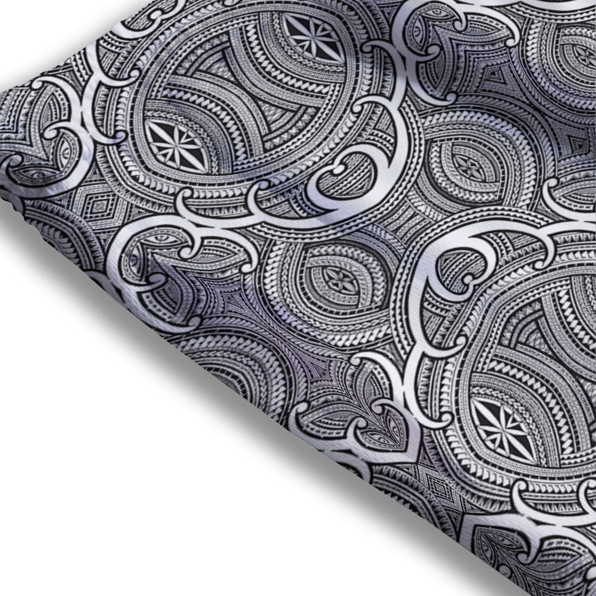 Tribal Tattoo Maori Print Pattern Mesh Shorts