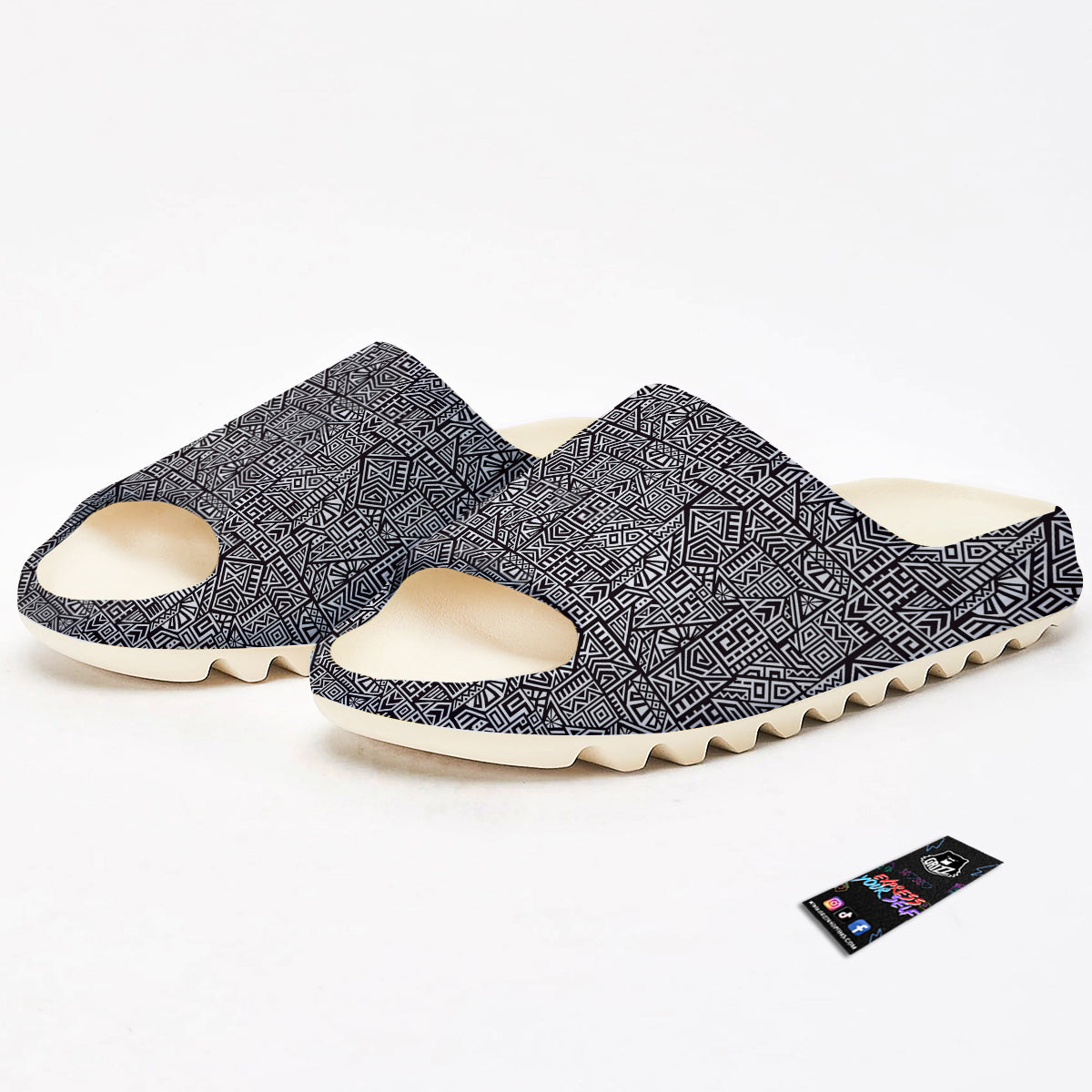 Tribal Ancient Aztec Print Pattern Sandals-grizzshop