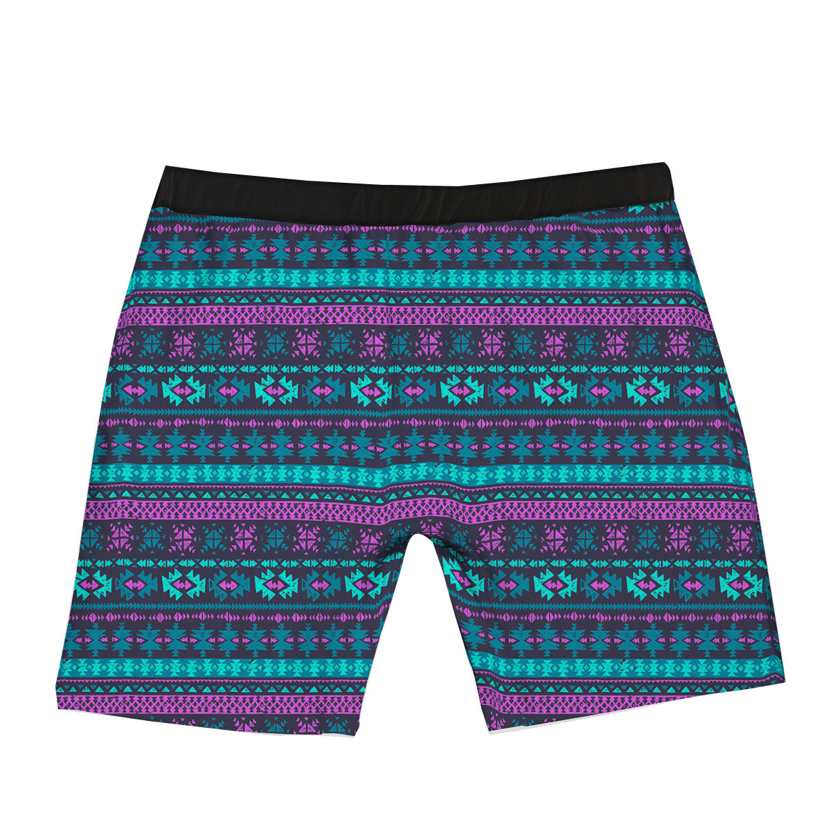 Trippy Ethnic Aztec Print Boxer Briefs-grizzshop
