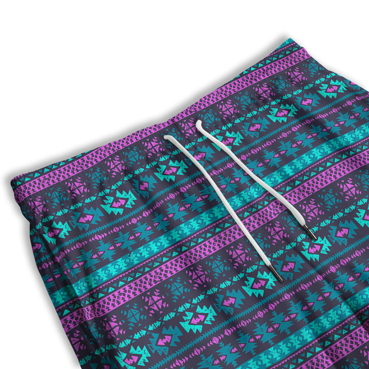 Tropical Palm Tree Print Pattern Men's Athletic Shorts