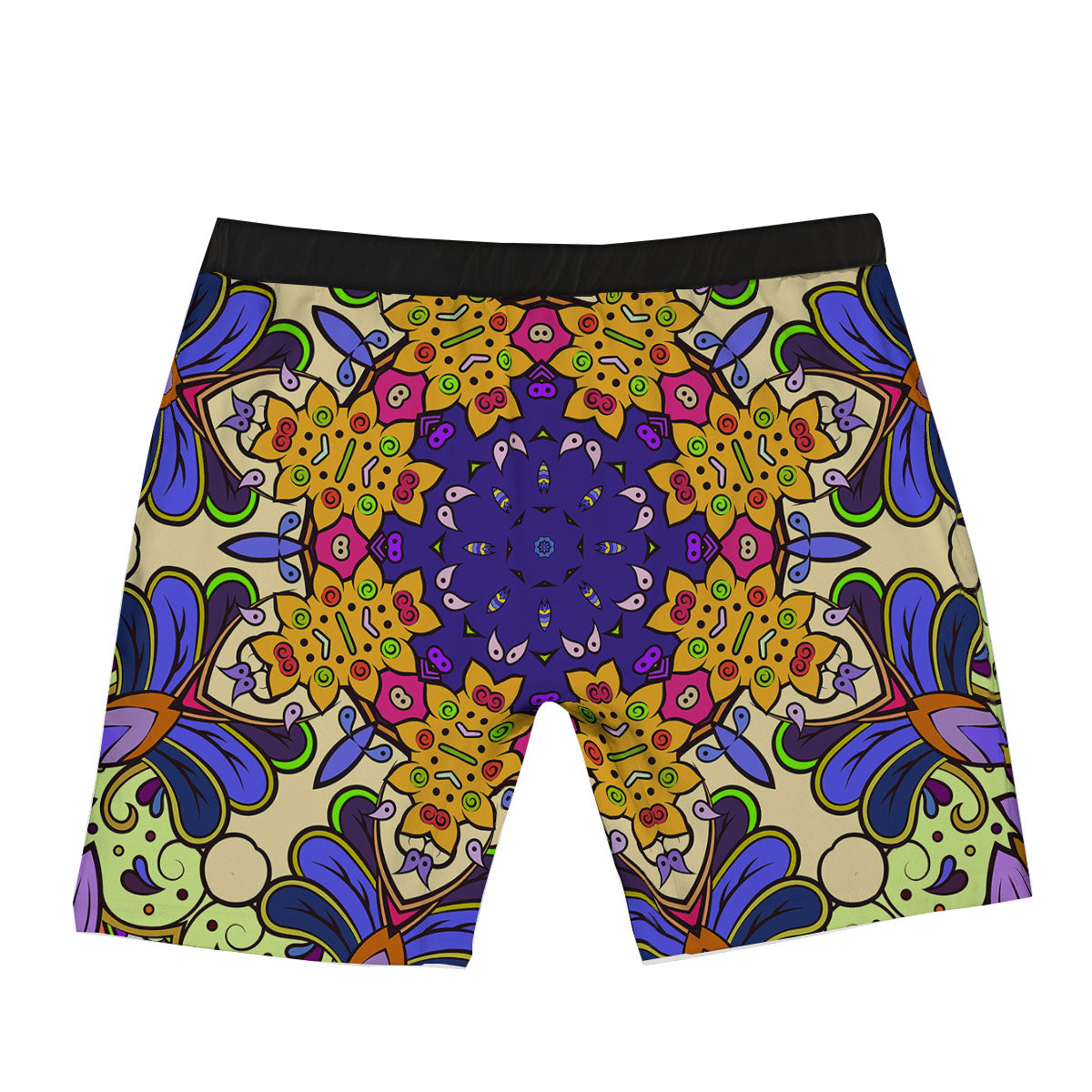 Trippy Psychedelic Ethnic Print Boxer Briefs-grizzshop