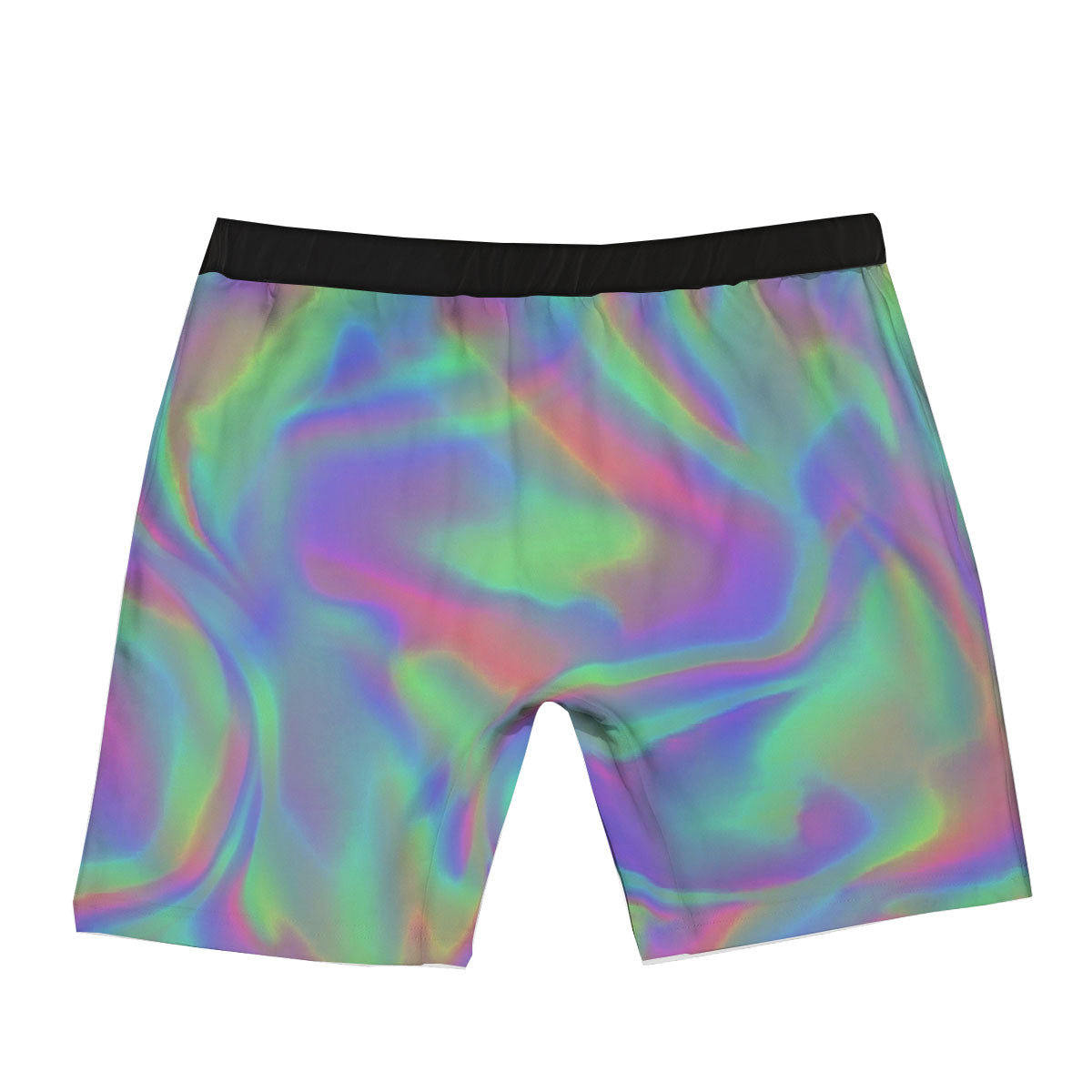 Trippy Psychedelic Holographic Print Boxer Briefs-grizzshop
