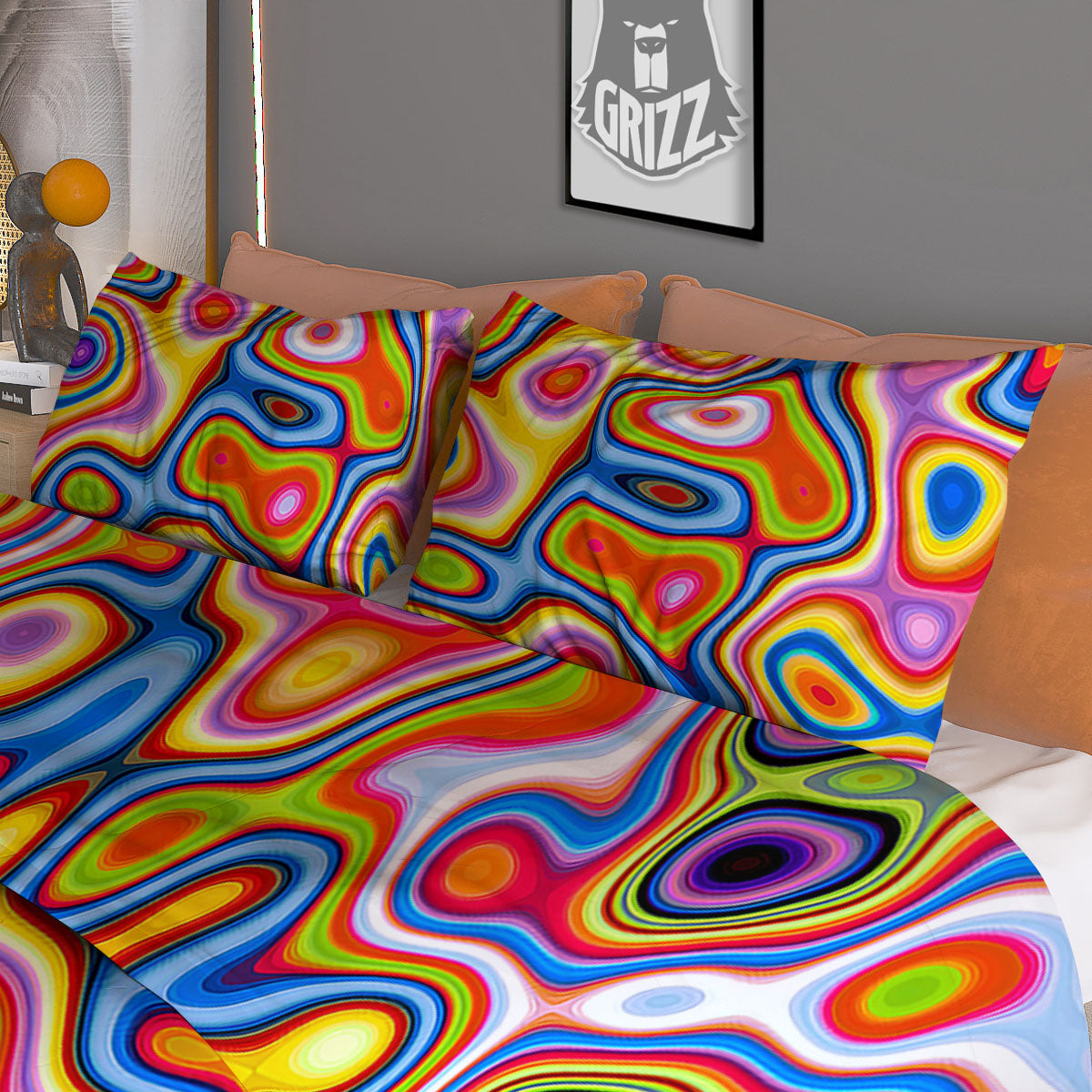 Turtle Sea Zentangle Print Duvet Cover Bedding Set