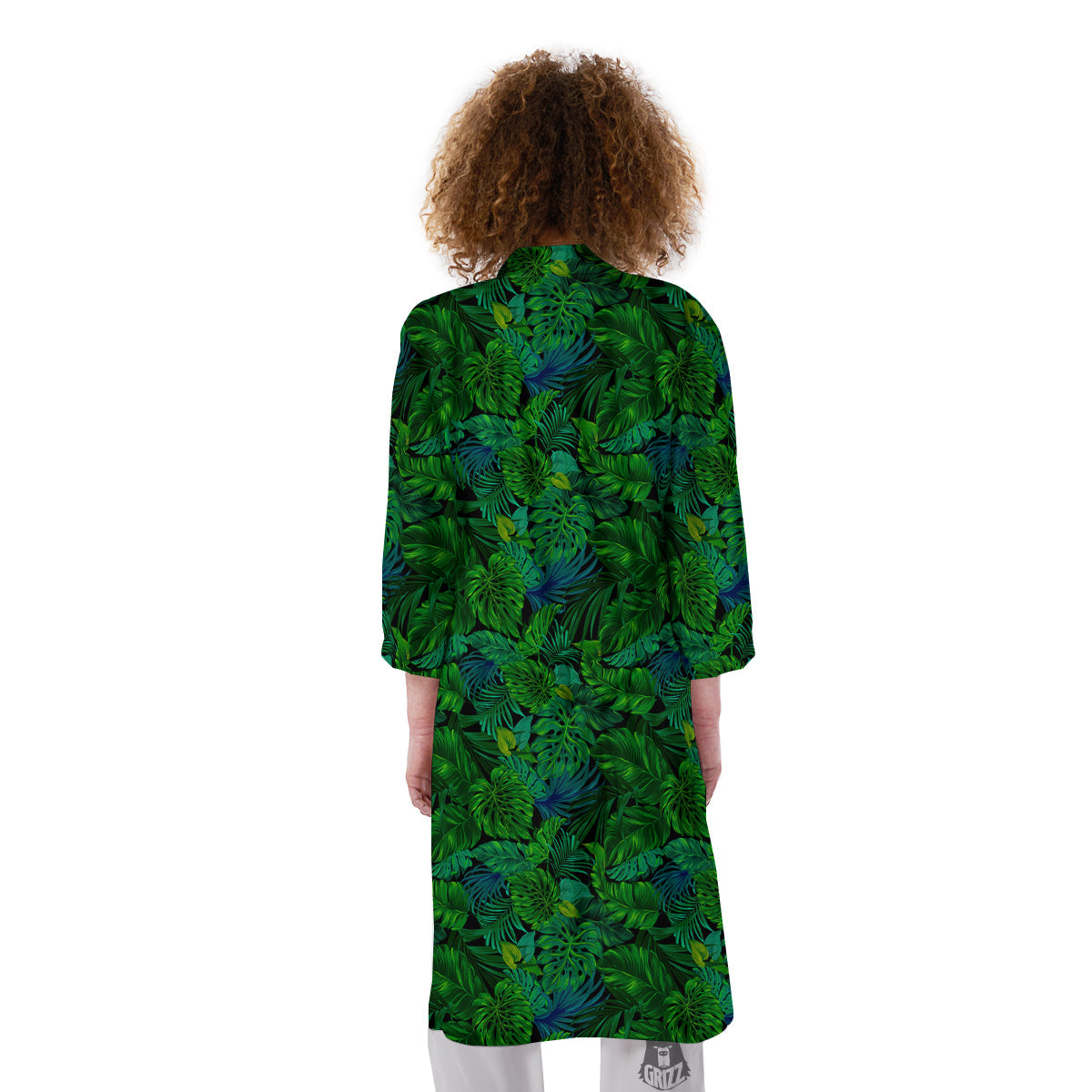 Tropical Aloha Hawaii Print Pattern Kimono-grizzshop