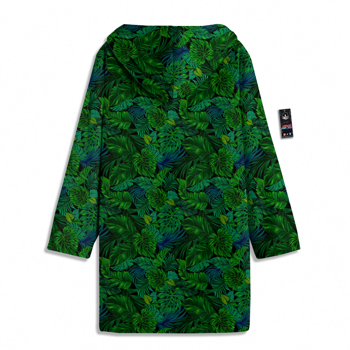 Tropical Aloha Hawaii Print Pattern Men's Windbreaker Jacket-grizzshop