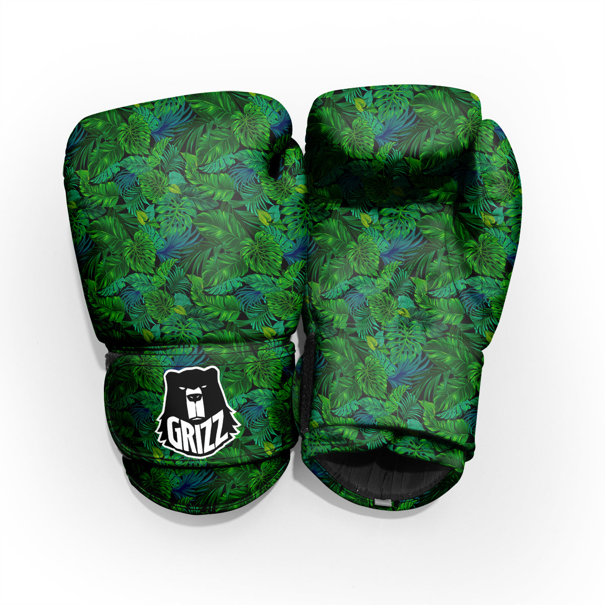 Tropical Aloha Hawaii Print Pattern Sparring Gloves-grizzshop