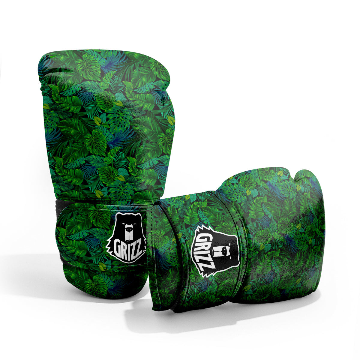 Tropical Aloha Hawaii Print Pattern Sparring Gloves-grizzshop