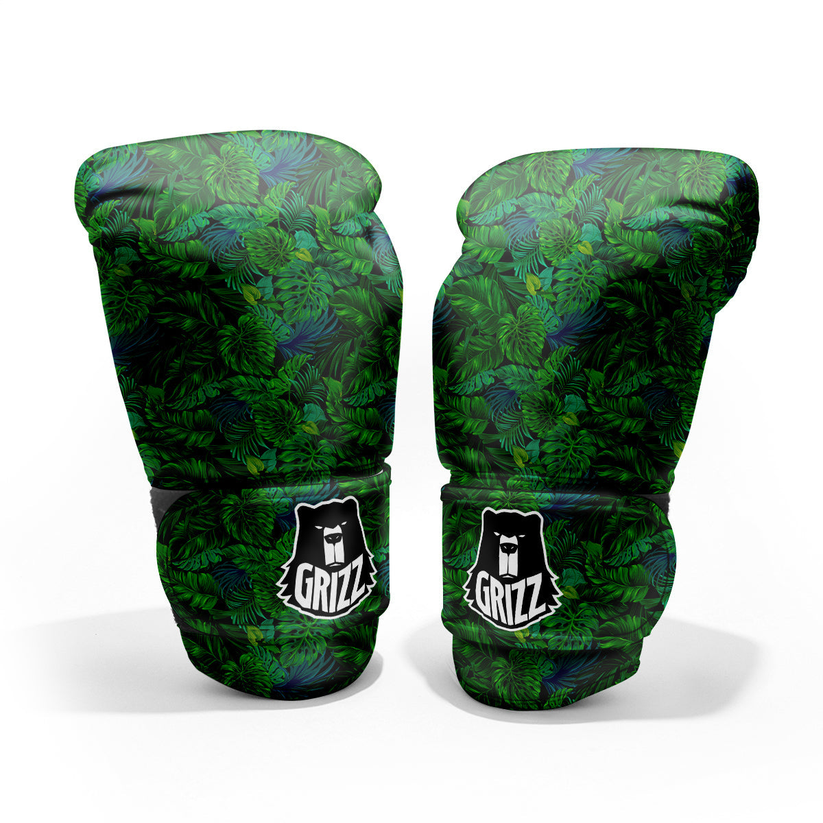 Tropical Aloha Hawaii Print Pattern Sparring Gloves-grizzshop