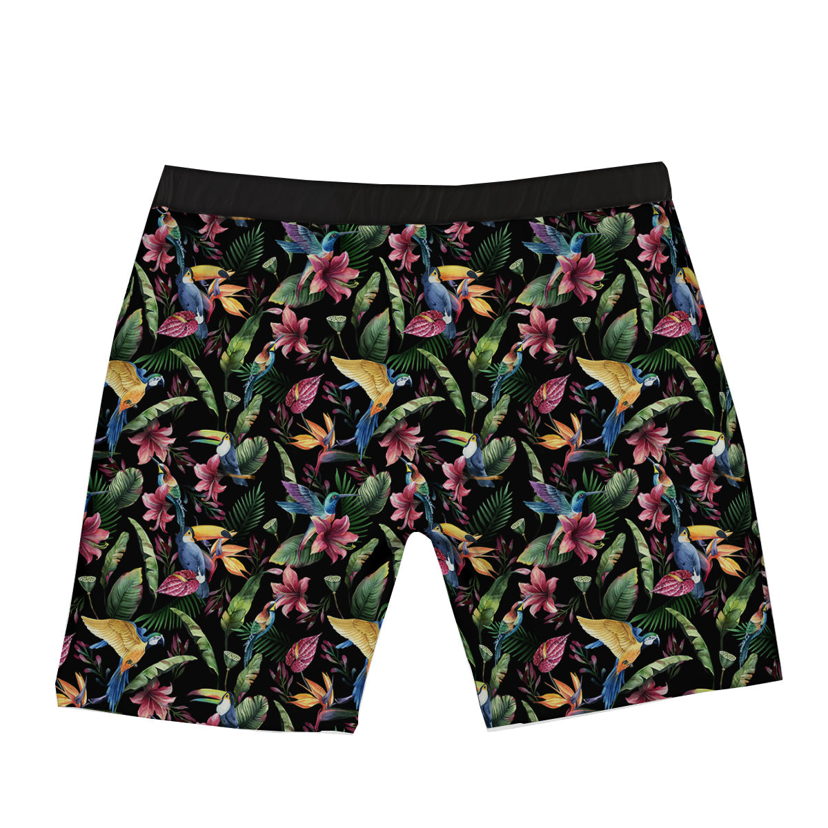 Tropical Aloha Hawaiian Print Pattern Boxer Briefs-grizzshop