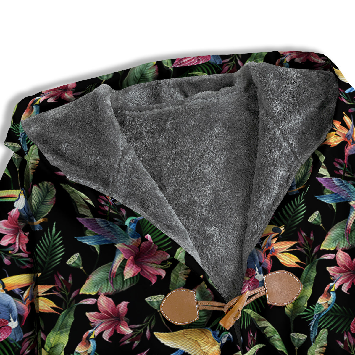 Tropical Aloha Hawaiian Print Pattern Men's Windbreaker Jacket-grizzshop